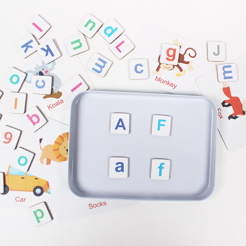 Wooden Puzzle Flash Cards Game - Wooden Letter Sign 评论和价格