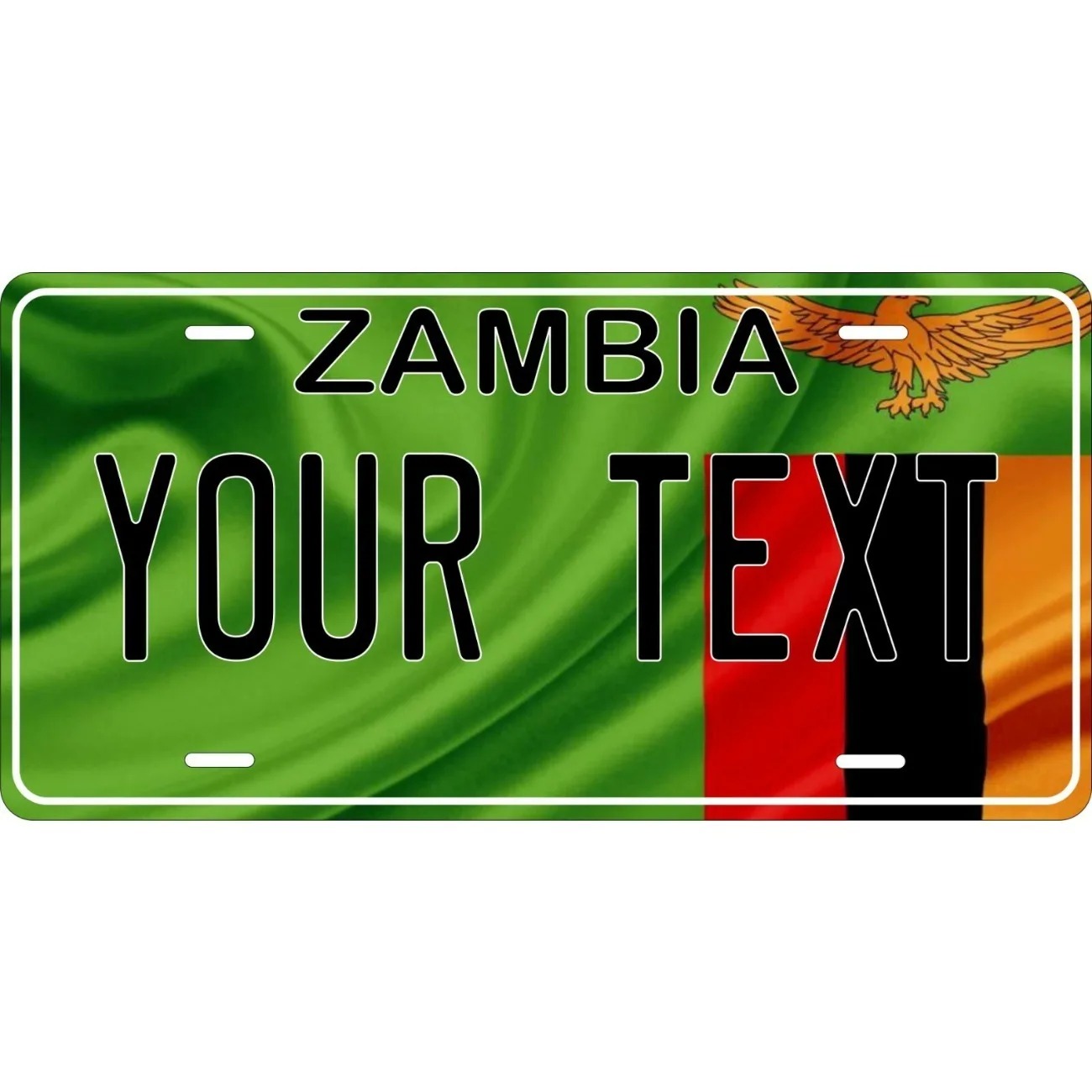 Custom Personalized Zambia Fla - Home Decor Zambia 评论和价格