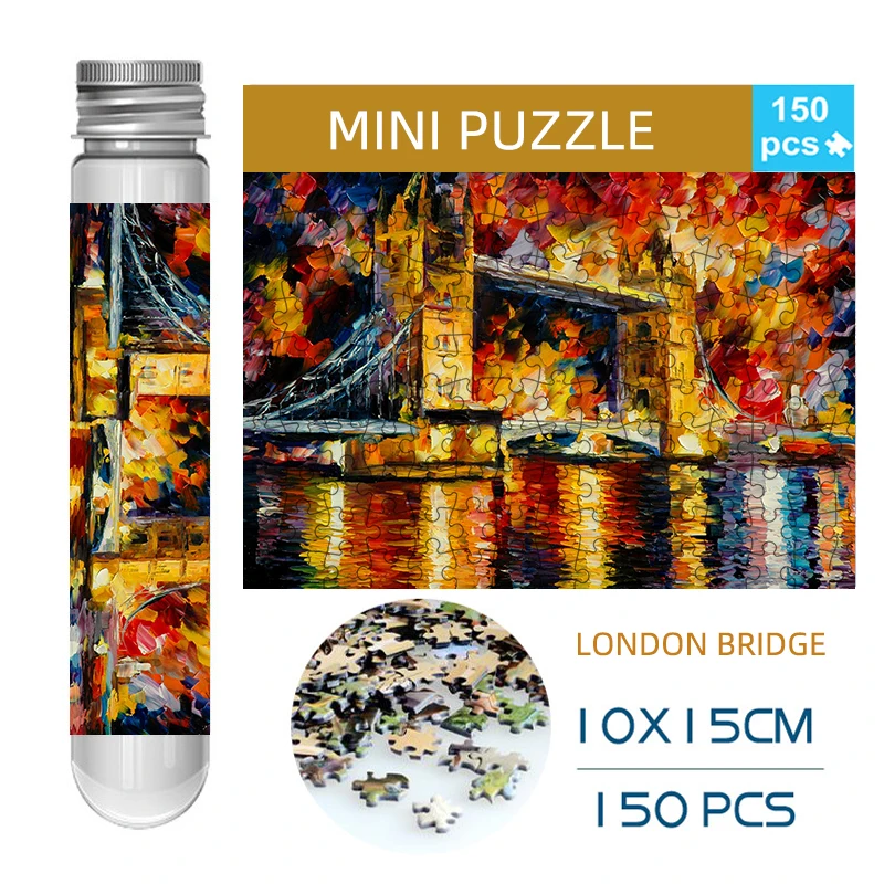 150pcs Mini Test Tube Puzzle L - Home Decor London 评论和价格