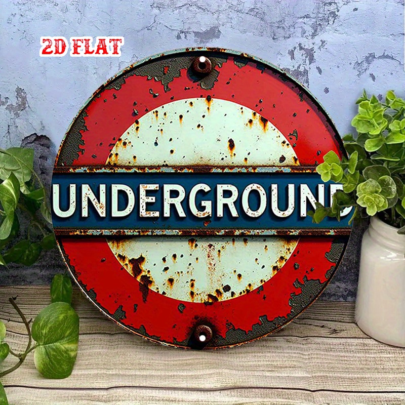 2D flat 1pc retro London Under - Home Decor London 评论和价格