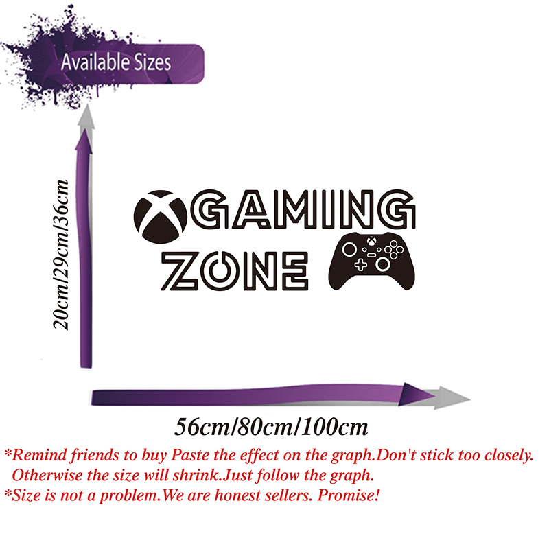 Large Gaming Zone for Xbox Gam - Home Decor Xbox Games 评论和价格