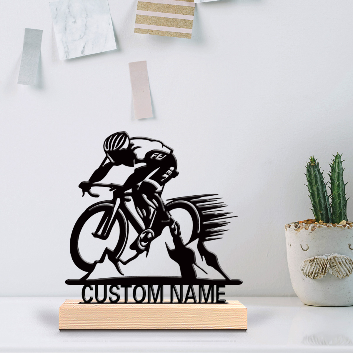 1pc Road cycling Custom Letter - Wooden Letter Sign 评论和价格