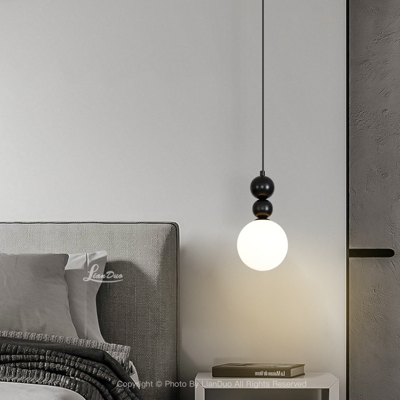 Glass Lampshade LED Pendant Li - Hanging Moon Lamp 评论和价格