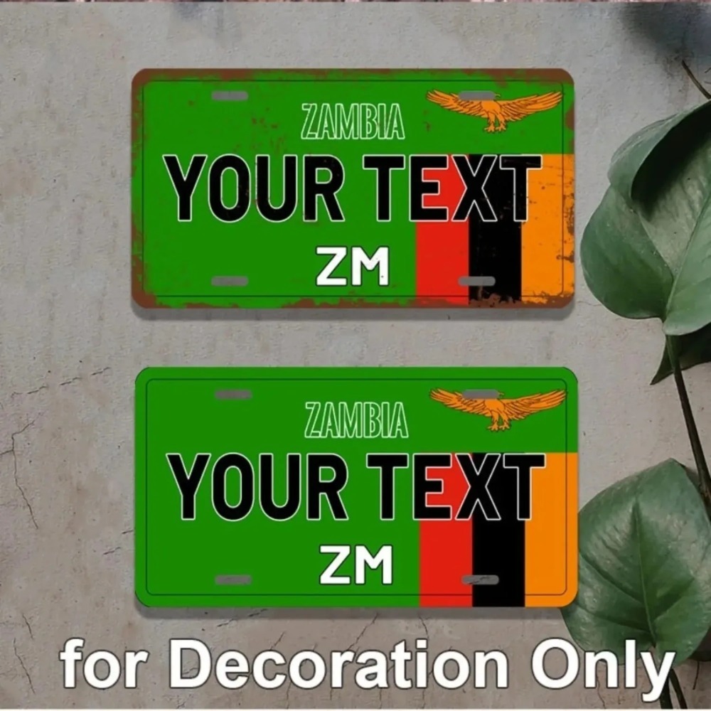 Custom Personalized Zambia Alu - Home Decor Zambia 评论和价格