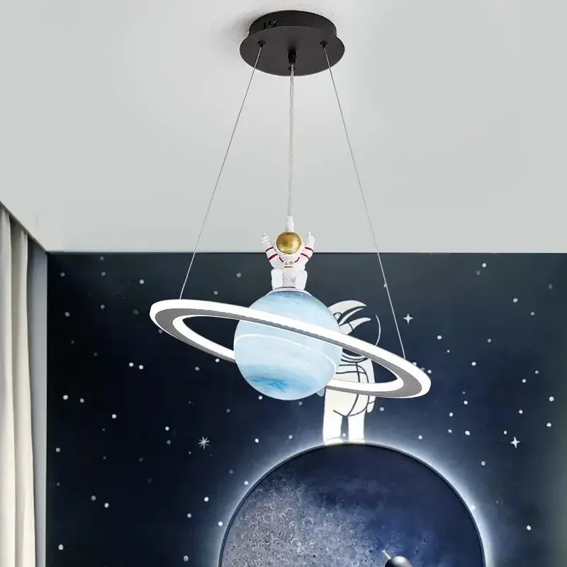 New Children's Planet Chandeli - Hanging Moon Lamp 评论和价格