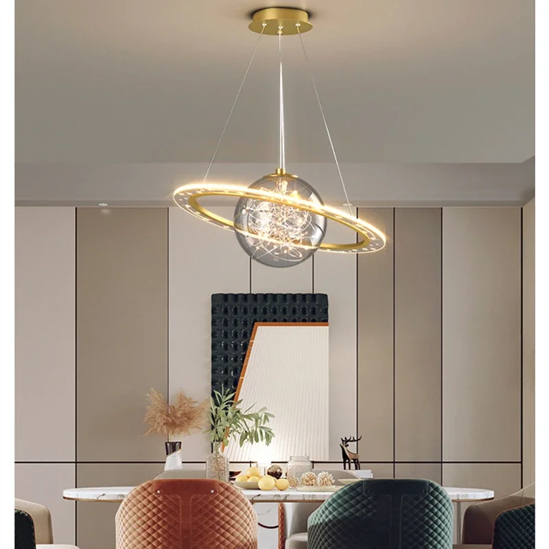 New Children's Planet Chandeli - Hanging Moon Lamp 评论和价格