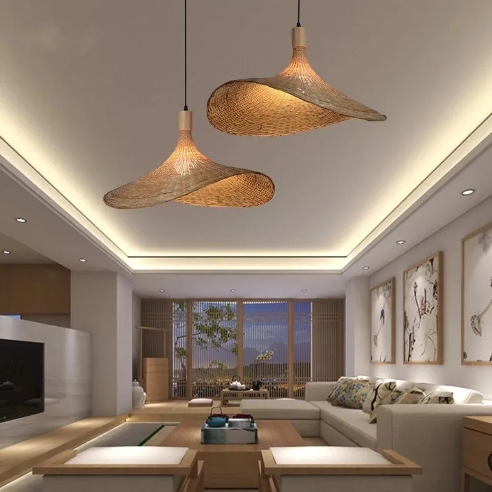 Pendant Light Rattan Hanging L - Hanging Moon Lamp 评论和价格